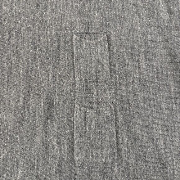 Mer Sea Sweater Women Size OS Catalina Grey Fitted Sleeve Split Side Knit Top - Picture 7 of 7